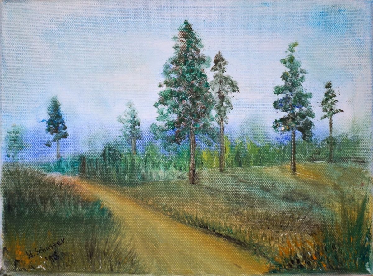 August Day Oil painting by Yulia Schuster Artfinder