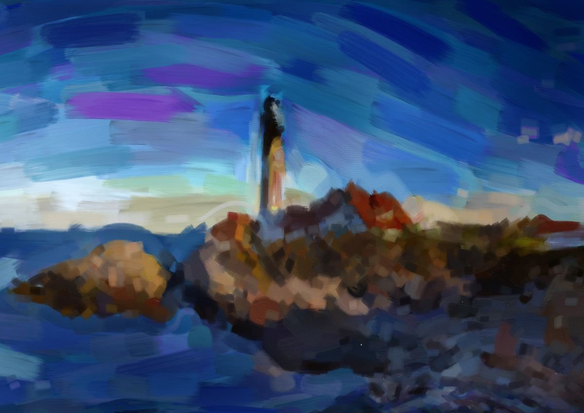 Lighthouse by Peter Moderdovsky