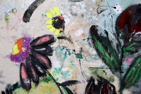 Flowers that tried to stay