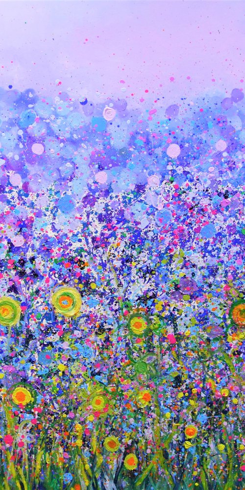 Purple Dancer by Lesley Blackburn