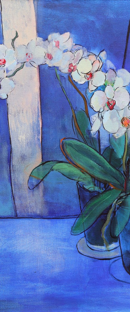 orchid and little tomato by Artem Andreichuk