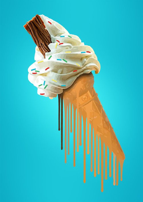 Ice Cream Sprinkles by Carl Moore