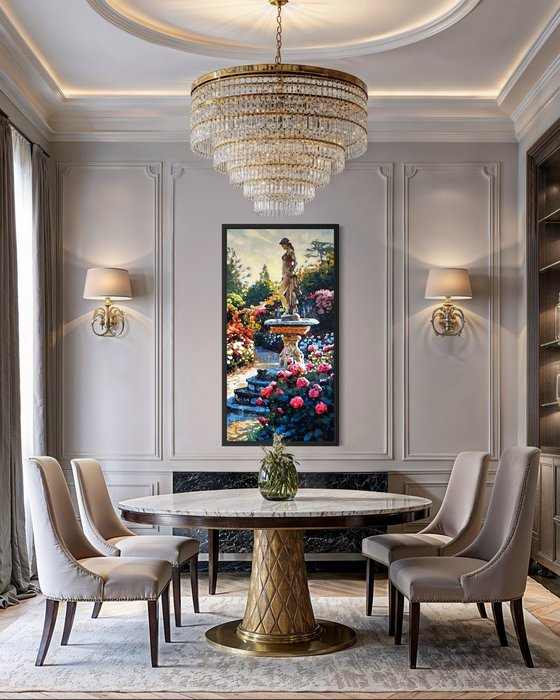 A Quiet Moment in the Garden