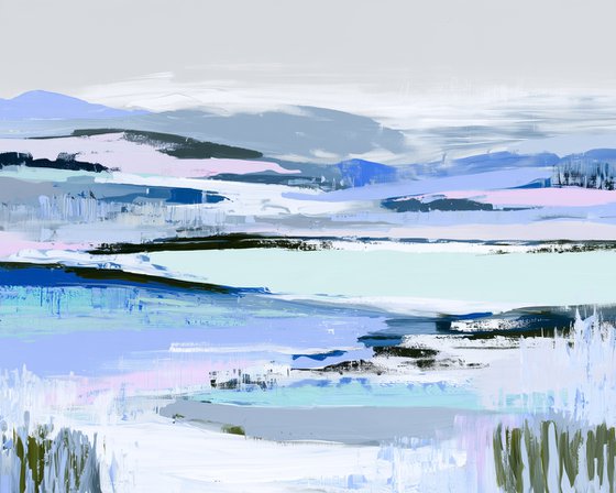 Winter Calm Landscape
