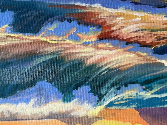 Rolling Waves on the Shore