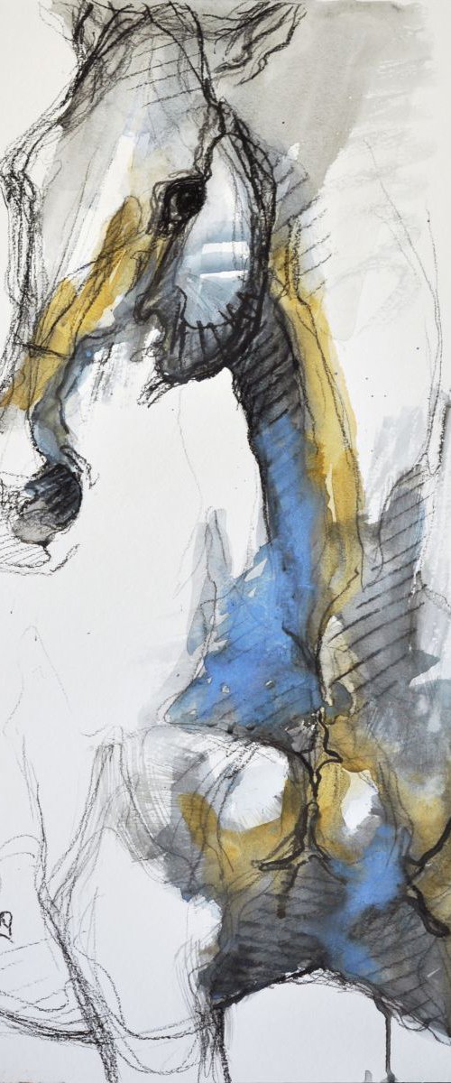 Equine Nude 4t by Benedicte Gele