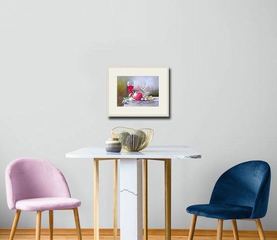 Pomegranate and Red Wine