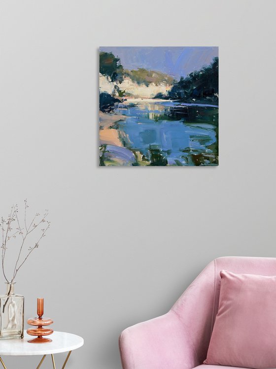 Atmospheric Study No. 24 — Summer River