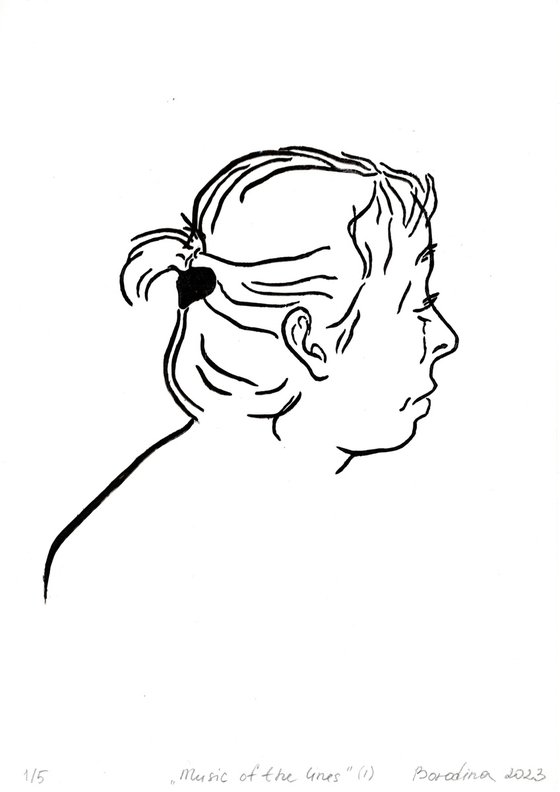 Music of the lines I – Handprinted