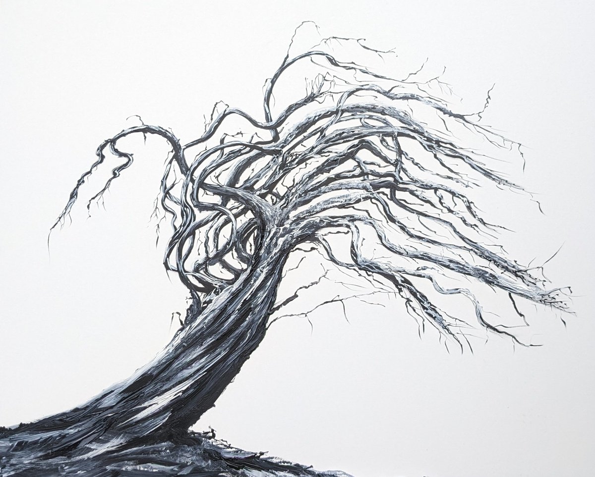 Impressionistic Landscape Acrylic Painting By Mel Graham, 39 X 31", Pure Emotion, Original Artwork