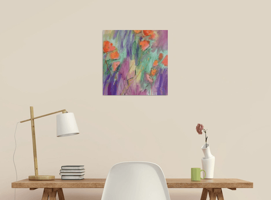 Abstract Flower Garden