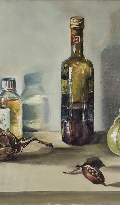 Still life with balsamic vinegar by Maria Kireev