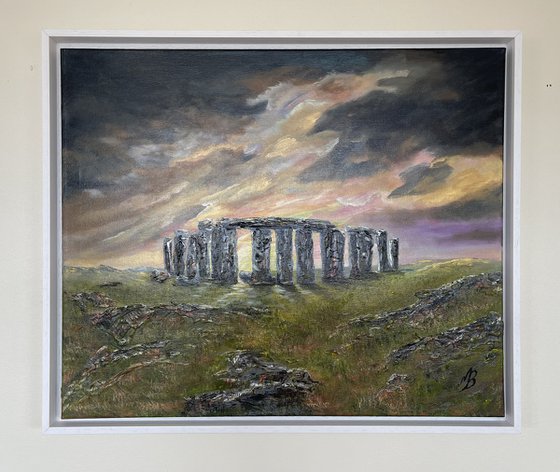 Stormy Sky over Stonehenge