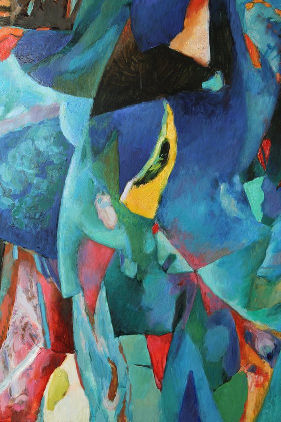 BLUE 100x90