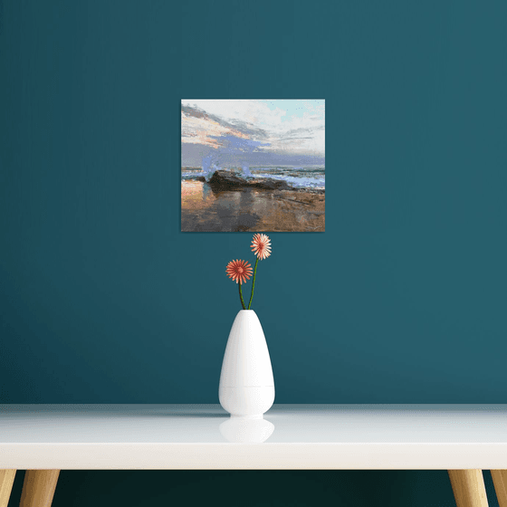 The sound of the waves