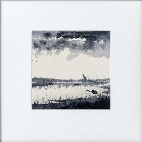 Four Monochrome scenes