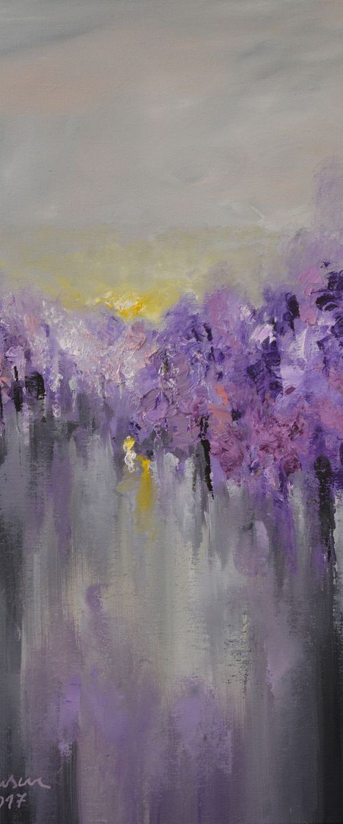 "Purple Rustle" by Mihaela Ionescu