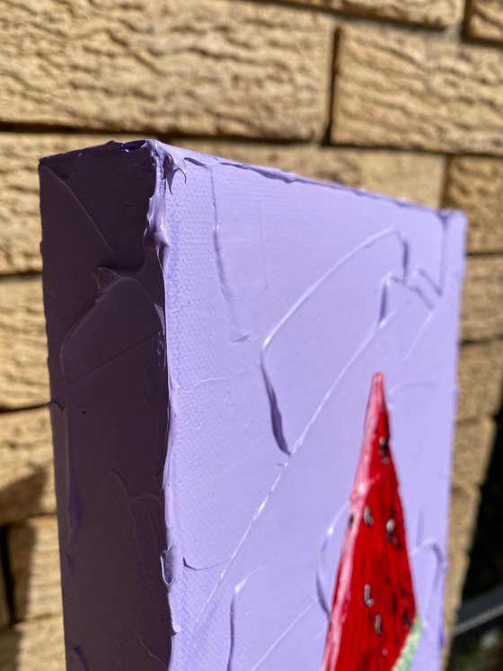 Watermelon slice (violet)