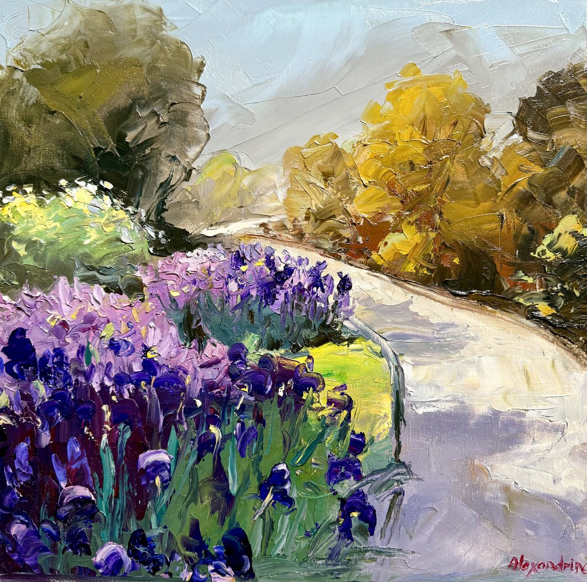 Garden. #4 By Irina Alexandrina, 14 X 14, Artwork For Sale On Artfinder