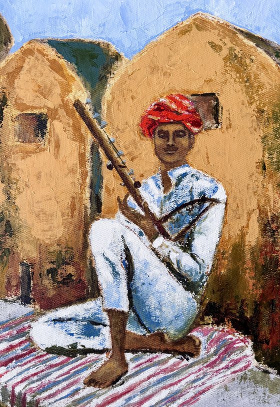 Folk singer of Rajasthan