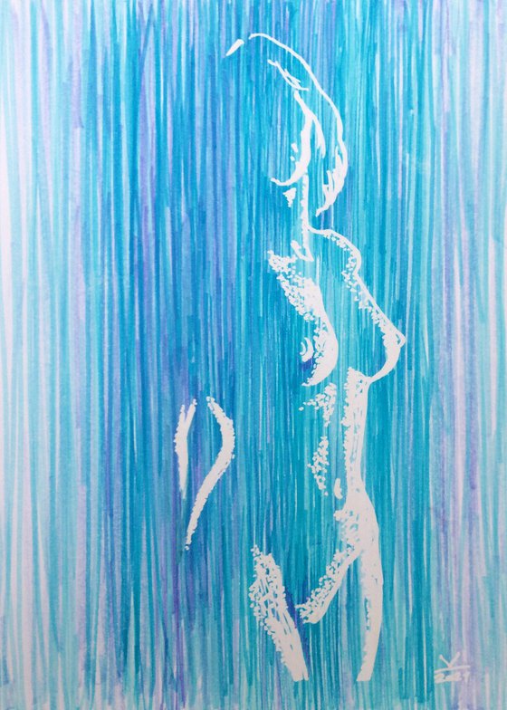 Nude #155. 21X29.5cm