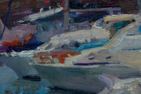 The Cyclops Rocks – Original Oil Painting