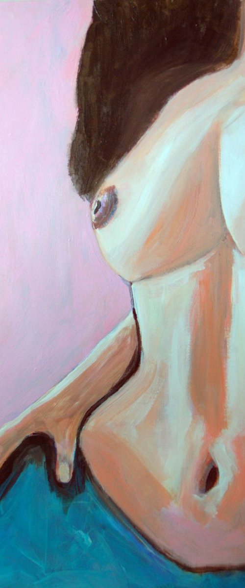 Nude #395 AP / 65 X 50 cm by Alexandra Djokic