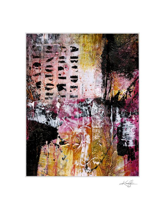 Urban Speak Collection 1 - 4 Abstract Paintings