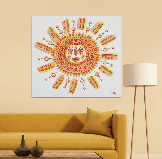 SUN LOVE 100x110cm