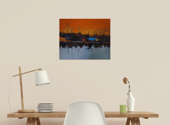 Harbor at Dusk