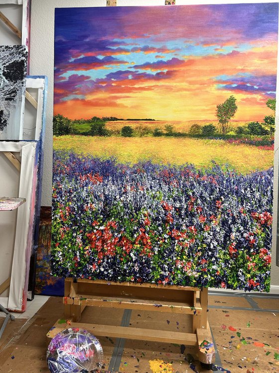 Where Wildflowers Meet the Sky