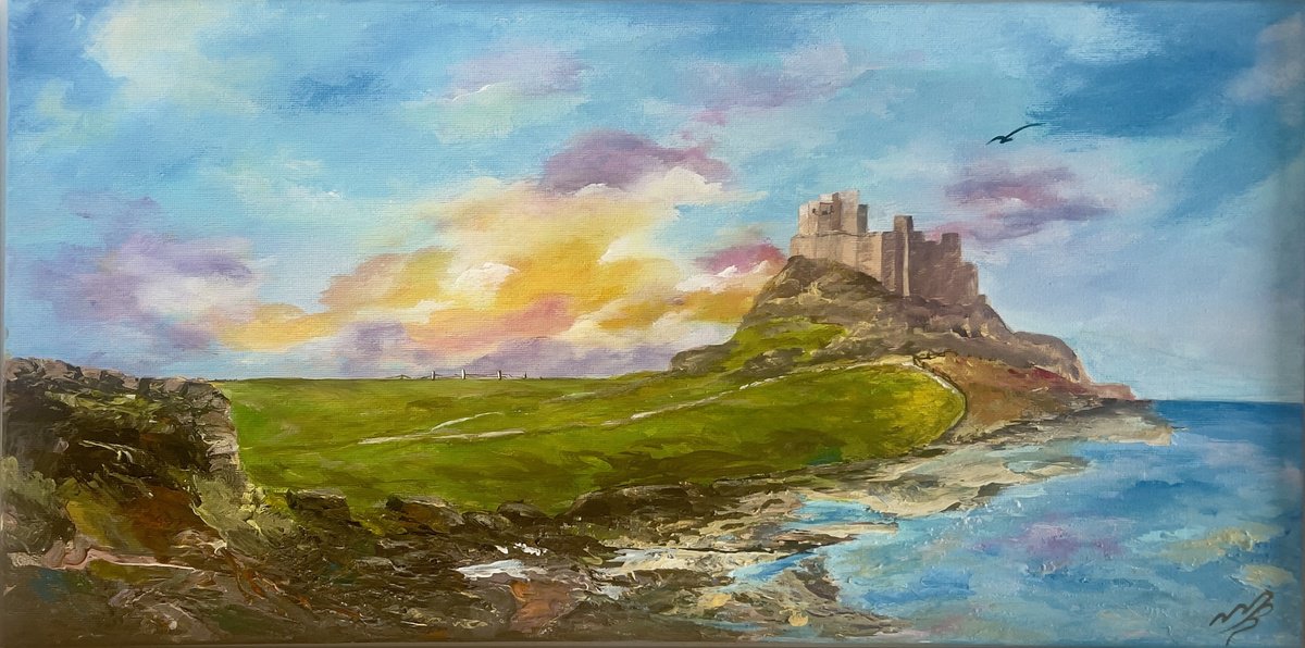 Lindisfarne Castle by Marja Brown