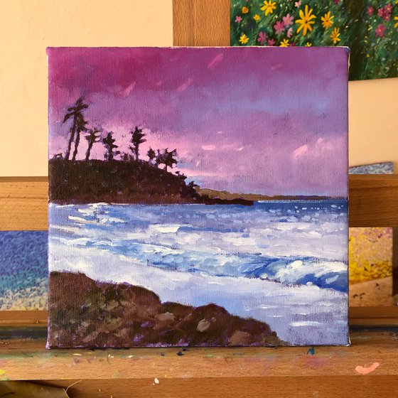 Seascape painting