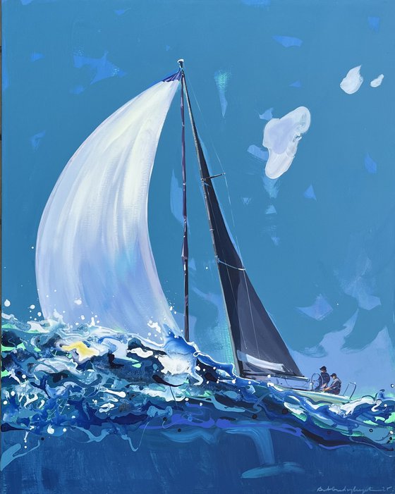 In the blue element