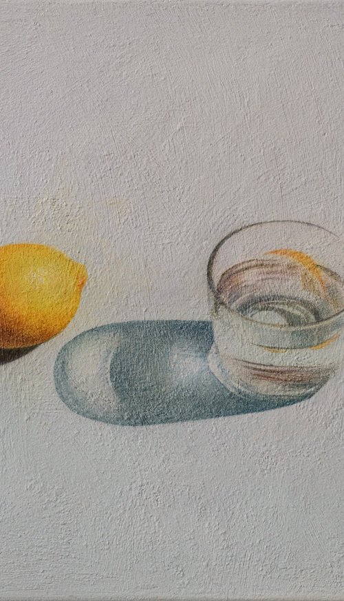 A Glass, a Lemon, and the Sun by Andrejs Ko