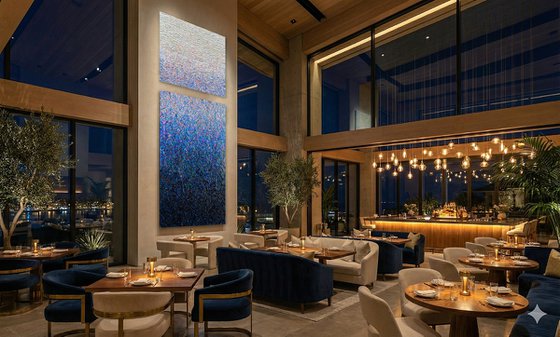 In search of silence- 3 (blue)