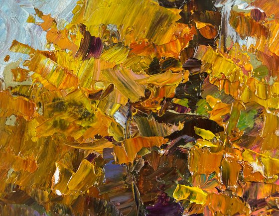 Autumn Sparkles with Gold