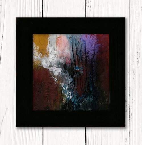 Mystic Journey 45 - Framed Abstract Painting by Kathy Morton Stanion by Kathy Morton Stanion