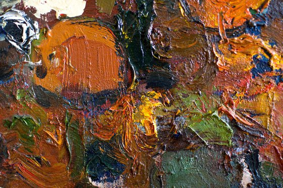 Still Life with Jug. Oil on canvas. 70x70cm. 2011.
