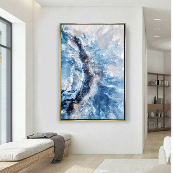 Blue Sapphire (80x120cm)