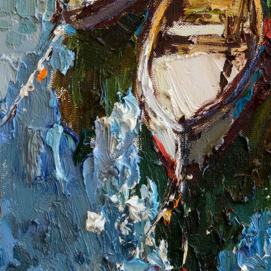 Boats - Original oil painting