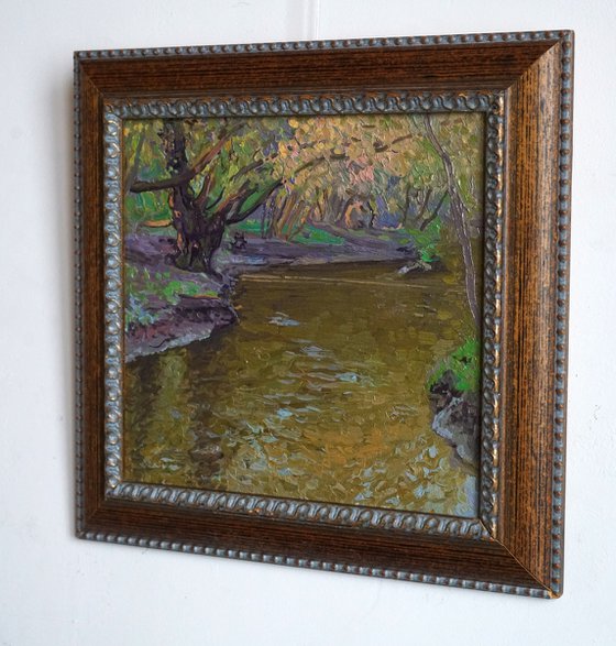 The Ponomarka River in April