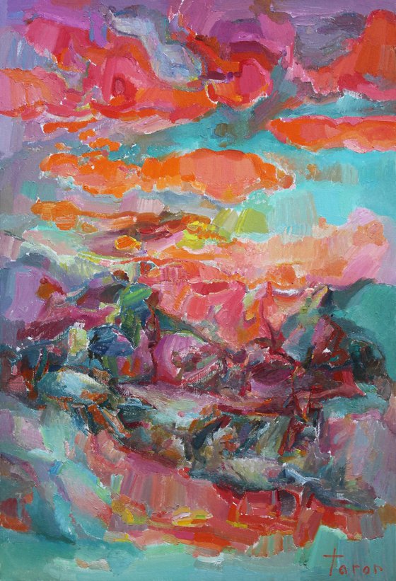 From dusk till dawn (diptich)