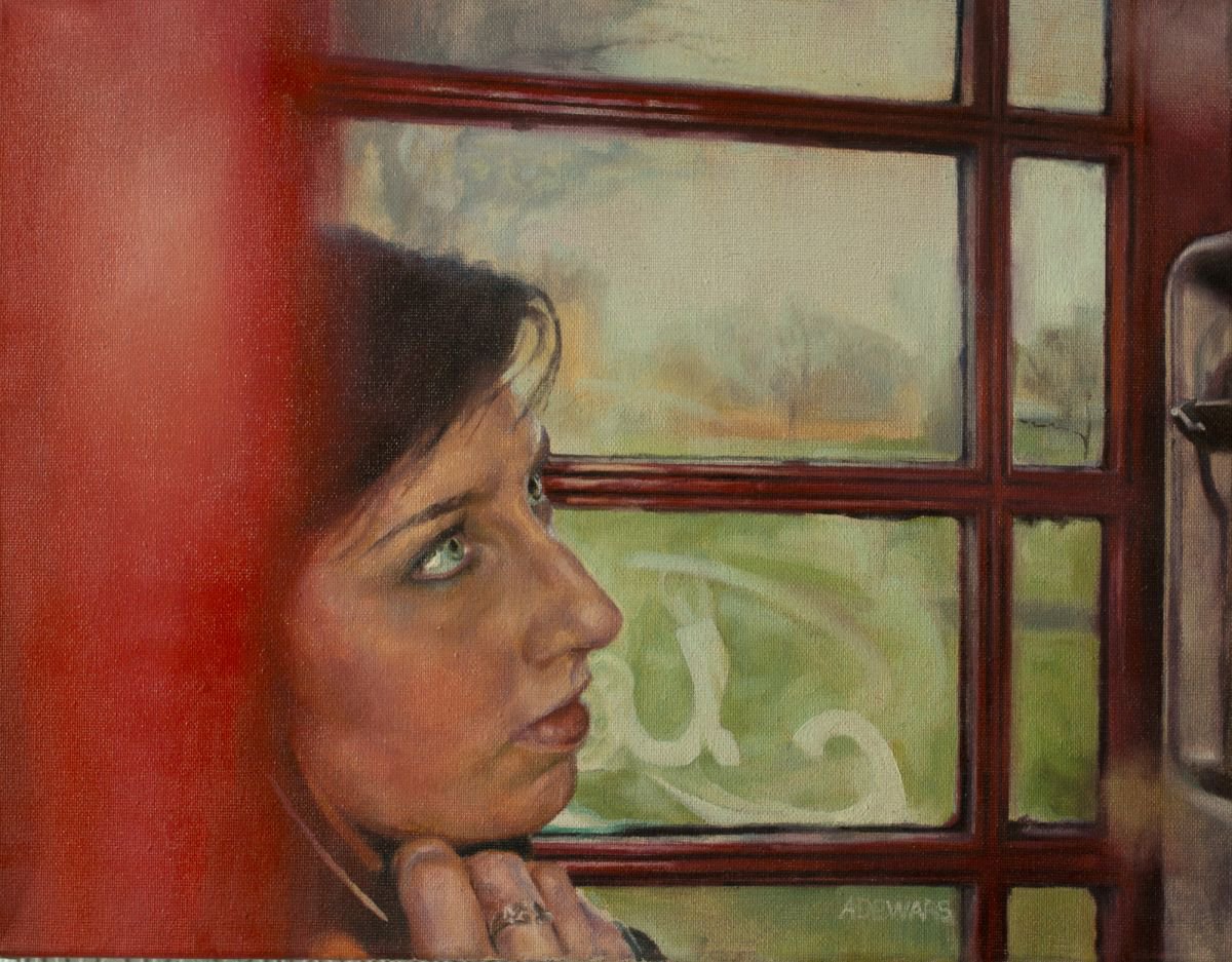 Photorealistic Painting , Magdalen Green By Alex Dewars, 18 X 14, Artwork For Sale On Artfinder
