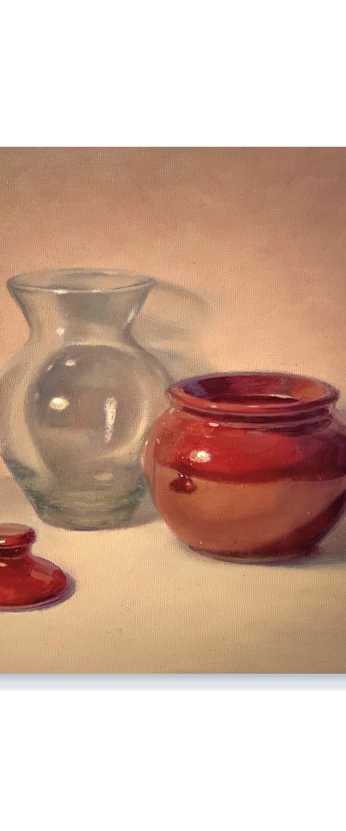 Glass and Pot by Alena Post