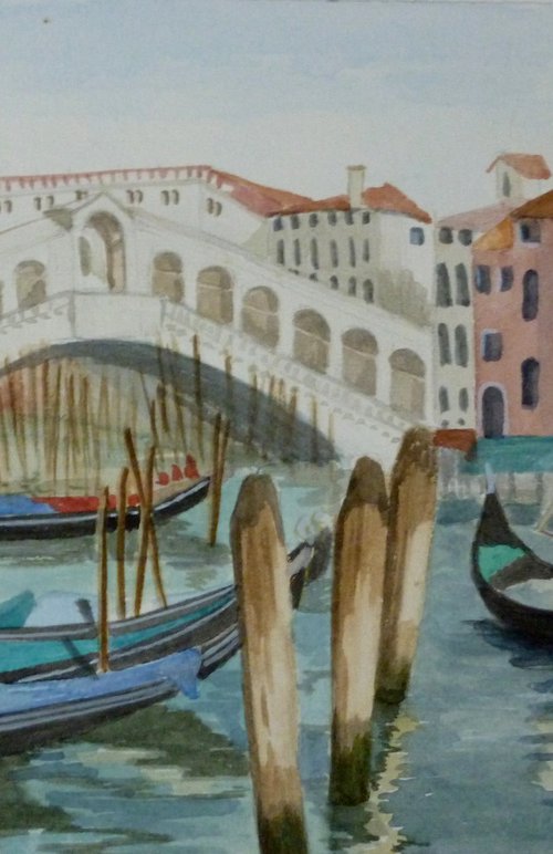 Ponte Rialto, Venice by Maddalena Pacini