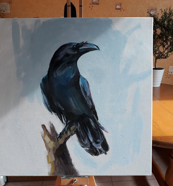Raven Painting