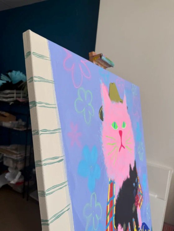Pink Cat