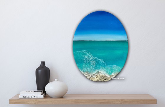 Ocean waves #43 Seascape painting