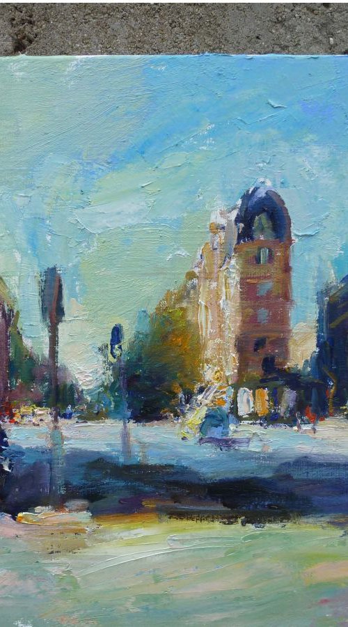 Paris grands boulevards by Manuel Leonardi